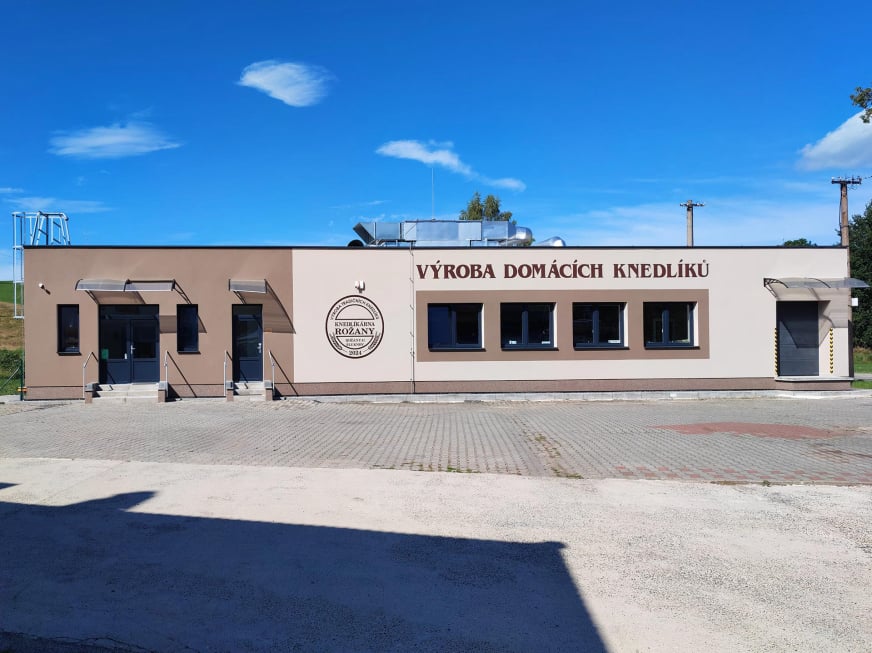 Knedlíkárna Rožany výroba tradičních českých knedlíků Šlukonov Rumburk Děčínsko