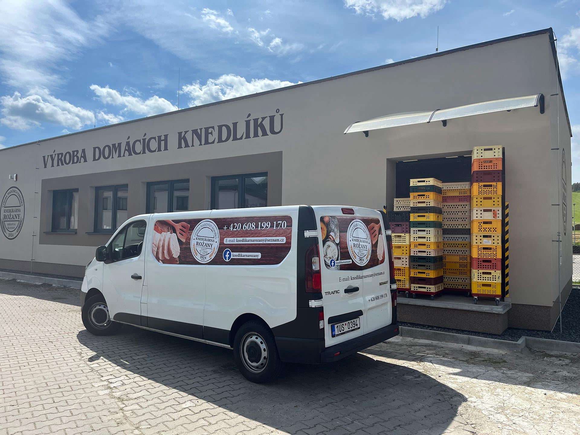 Knedlíkárna Rožany výroba tradičních českých knedlíků Šlukonov Rumburk Děčínsko